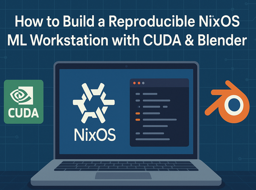 How to Build a Reproducible NixOS ML Workstation with CUDA & Blender